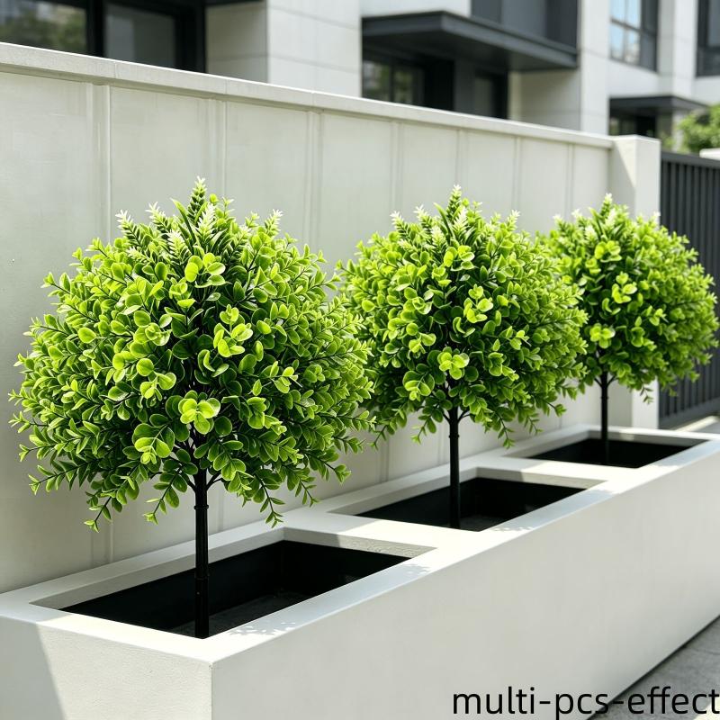 ต้นไม้ประดิษฐ์สีเขียวพร้อมเสาป - Fiddle Leaf Fig บทวิจารณ์และราคา