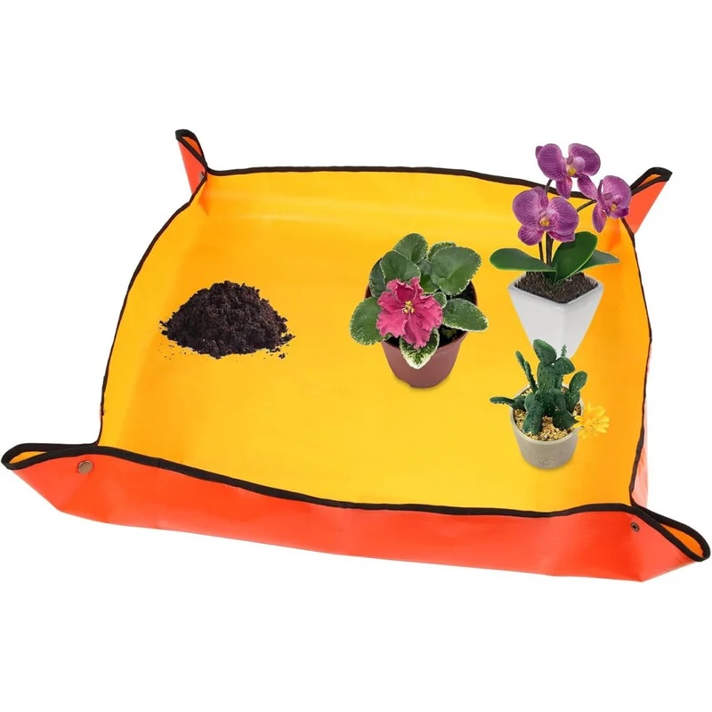แผ่นรองสำหรับเปลี่ยนกระถางต้นไ - Repotting Mat บทวิจารณ์และราคา