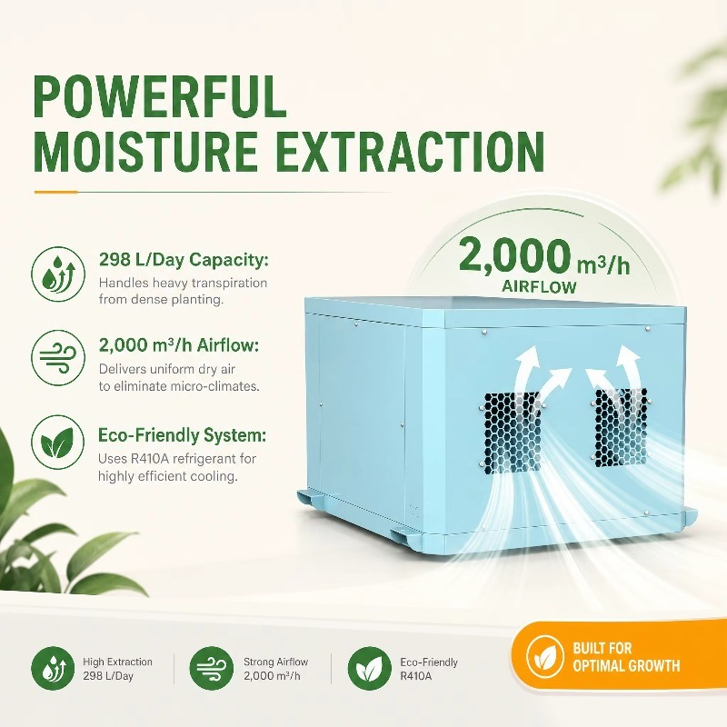 เครื่องลดความชื้นสำหรับเรือนกร - Indoor Plants บทวิจารณ์และราคา